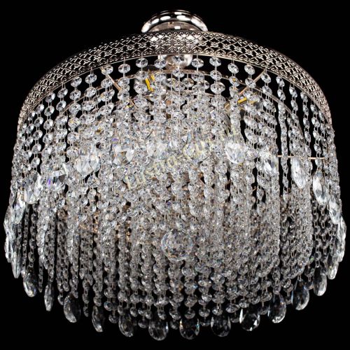 Люстра Венеция Капель журавлик с подвесом в Магнитогорске Гусь Хрустальный