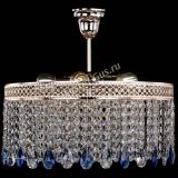 Люстра Венеция Капель журавлик синяя в Магнитогорске