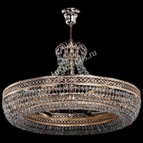 Люстра Венеция Кольцо с подвесом в Магнитогорске Гусь Хрустальный