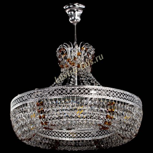 Люстра Венеция Кольцо с подвесом Чайная в Магнитогорске Гусь Хрустальный