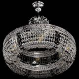 Люстра Венеция Кольцо с подвесом Черная в Магнитогорске