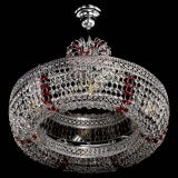 Люстра Венеция Кольцо с подвесом Красная в Магнитогорске Люстра Венеция Кольцо с подвесом Красная в Магнитогорске