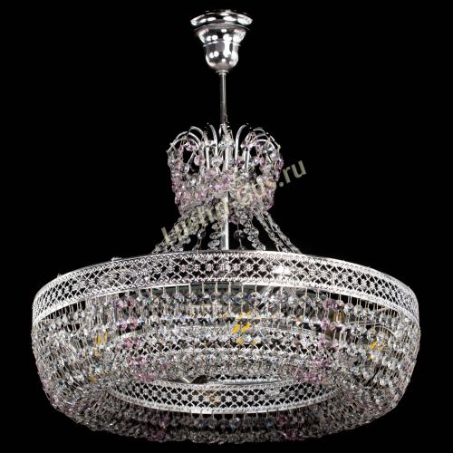 Люстра Венеция Кольцо с подвесом Розовая в Магнитогорске Люстра Венеция Кольцо с подвесом Розовая в Магнитогорске