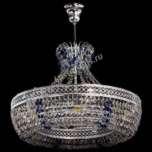 Люстра Венеция Кольцо с подвесом Синяя в Магнитогорске Люстра Венеция Кольцо с подвесом Синяя в Магнитогорске