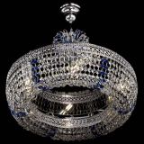 Люстра Венеция Кольцо с подвесом Синяя в Магнитогорске Люстра Венеция Кольцо с подвесом Синяя в Магнитогорске