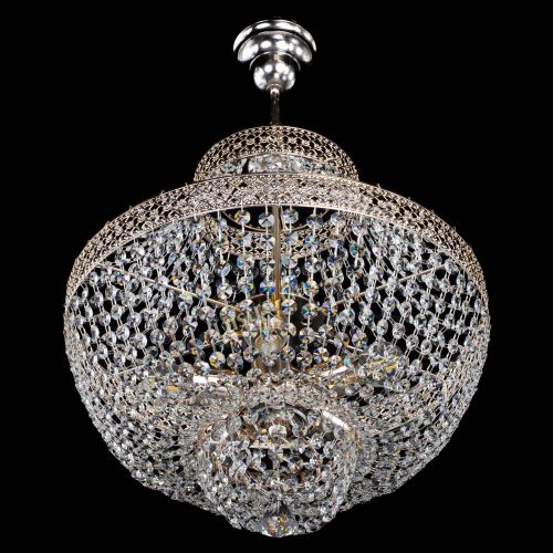 Люстра Венеция Купол №5 конус с подвесом в Магнитогорске Гусь Хрустальный