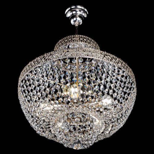 Люстра Венеция Купол №5 конус с подвесом в Магнитогорске Гусь Хрустальный