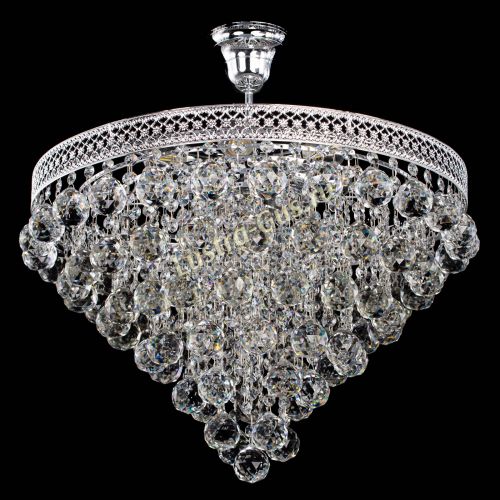 Люстра Венеция Пирамида шар 40 в Магнитогорске Гусь Хрустальный