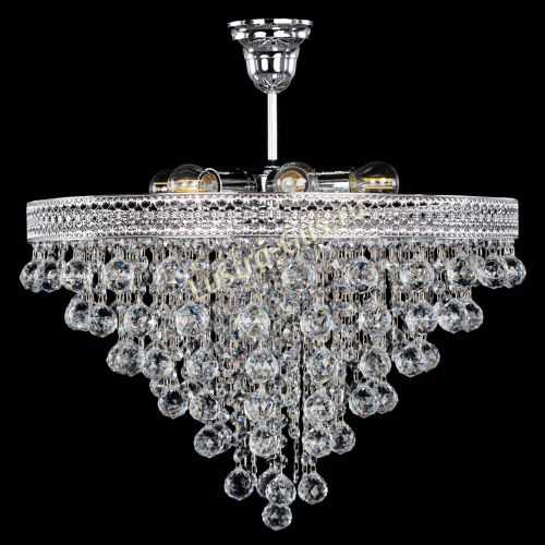 Люстра Венеция пирамида шар 30 в Магнитогорске Гусь Хрустальный