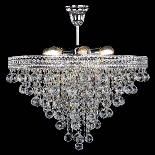 Люстра Венеция пирамида шар 30 в Магнитогорске Гусь Хрустальный