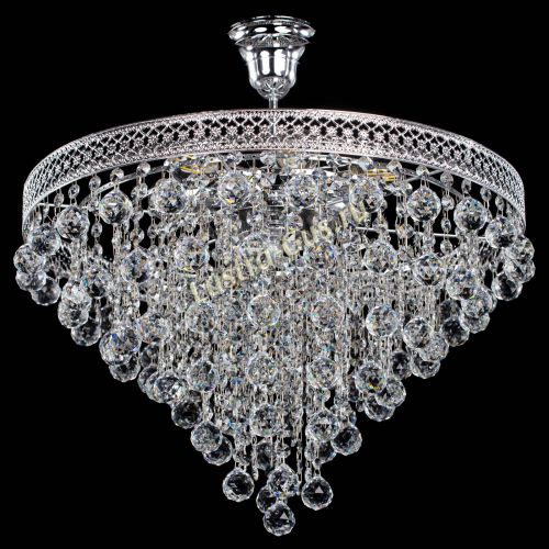 Люстра Венеция пирамида шар 30 в Магнитогорске Гусь Хрустальный