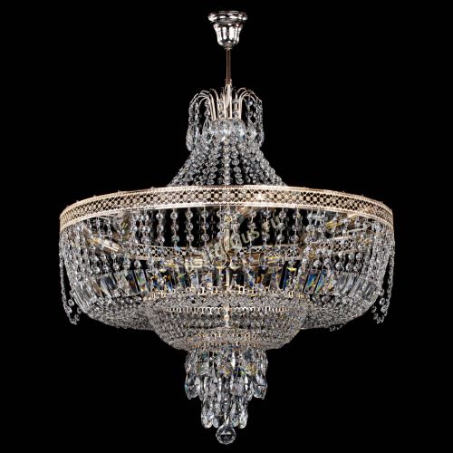 Люстра Венеция Водопад Каскад №13 с подвесом в Магнитогорске Гусь Хрустальный