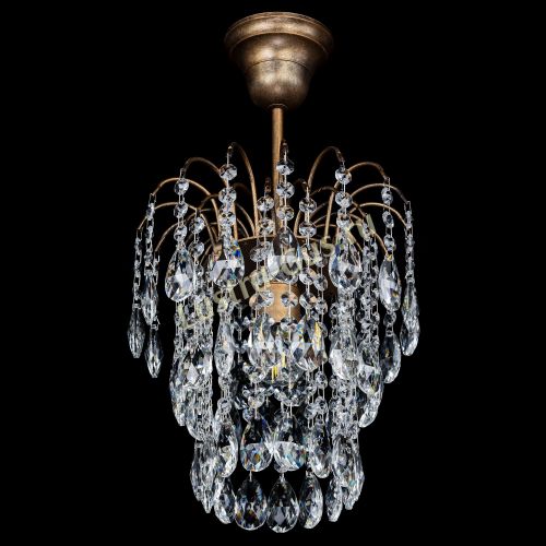 Люстра Весна журавлик под бронзу в Магнитогорске Гусь Хрустальный