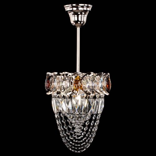 Люстра Водоворот №1 мини с подвесом чайная в Магнитогорске Гусь Хрустальный