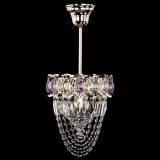 Люстра Водоворот №1 мини с подвесом фиолетовая в Магнитогорске Люстра Водоворот №1 мини с подвесом фиолетовая в Магнитогорске