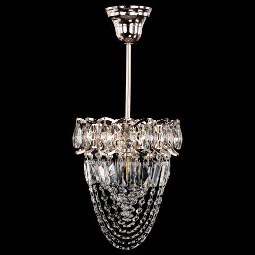 Люстра Водоворот №1 мини с подвесом в Магнитогорске Гусь Хрустальный