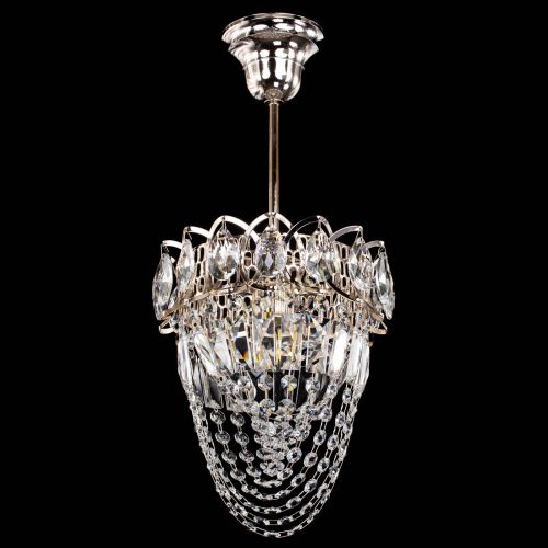 Люстра Водоворот №1 мини с подвесом в Магнитогорске Гусь Хрустальный