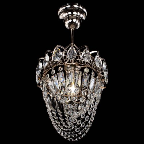 Люстра Водоворот №1 мини с подвесом в Магнитогорске Гусь Хрустальный