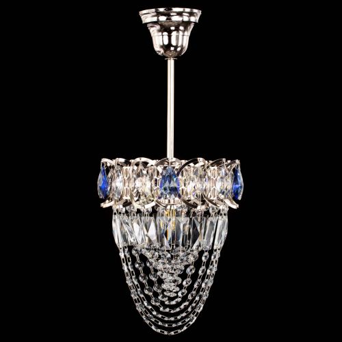 Люстра Водоворот №1 мини с подвесом синяя в Магнитогорске Люстра Водоворот №1 мини с подвесом синяя в Магнитогорске