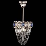 Люстра Водоворот №1 мини с подвесом синяя в Магнитогорске Люстра Водоворот №1 мини с подвесом синяя в Магнитогорске