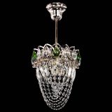 Люстра Водоворот №1 мини с подвесом зеленая в Магнитогорске