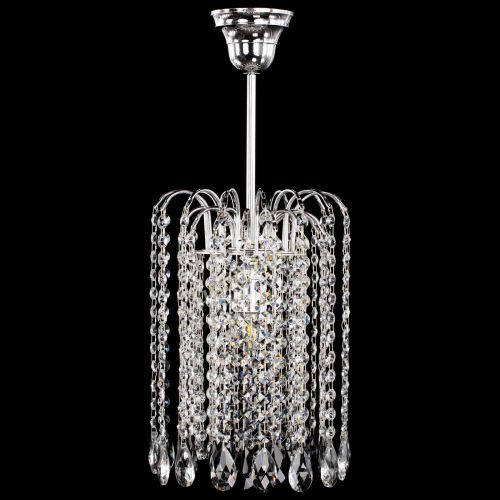 Люстра Зима капель журавлик черная в Магнитогорске Гусь Хрустальный