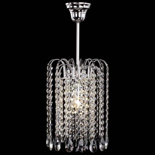 Люстра Зима капель журавлик черная в Магнитогорске Гусь Хрустальный