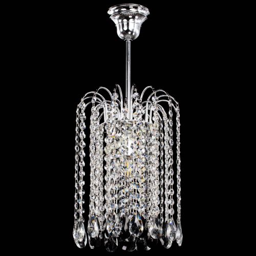 Люстра Зима капель журавлик черная в Магнитогорске Гусь Хрустальный