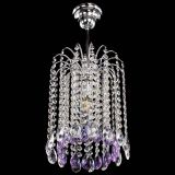 Люстра Зима капель журавлик фиолетовая в Магнитогорске Люстра Зима капель журавлик фиолетовая в Магнитогорске