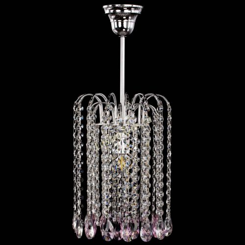 Люстра Зима капель журавлик розовая в Магнитогорске Люстра Зима капель журавлик розовая в Магнитогорске