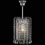 Люстра Зима капель журавлик зеленая в Магнитогорске