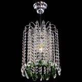 Люстра Зима капель журавлик зеленая в Магнитогорске