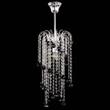 Люстра Зима каскад шар 30 черная в Магнитогорске