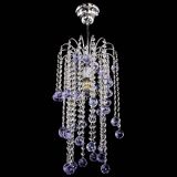 Люстра Зима каскад шар 30 фиолетовая в Магнитогорске Люстра Зима каскад шар 30 фиолетовая в Магнитогорске