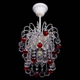 Люстра Зима шар красная (белая патина) в Магнитогорске Люстра Зима шар красная (белая патина) в Магнитогорске