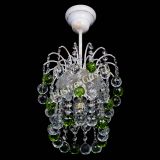 Люстра Зима шар зеленая (белая патина) в Магнитогорске Люстра Зима шар зеленая (белая патина) в Магнитогорске