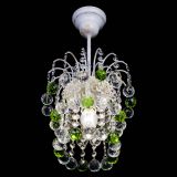 Люстра Зима шар зеленая (белая патина) в Магнитогорске Люстра Зима шар зеленая (белая патина) в Магнитогорске
