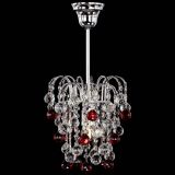 Люстра Зима шар красная в Магнитогорске