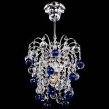 Люстра Зима шар синяя в Магнитогорске