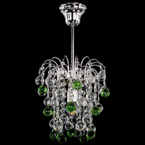 Люстра Зима зеленая в Магнитогорске Гусь Хрустальный