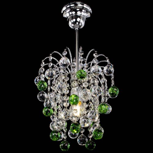 Люстра Зима зеленая в Магнитогорске Гусь Хрустальный