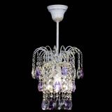 Люстра Зима журавлик фиолетовая (белая патина) в Магнитогорске Люстра Зима журавлик фиолетовая (белая патина) в Магнитогорске