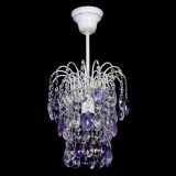 Люстра Зима журавлик фиолетовая (белая патина) в Магнитогорске Люстра Зима журавлик фиолетовая (белая патина) в Магнитогорске