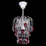 Люстра Зима журавлик красная (белая патина) в Магнитогорске Люстра Зима журавлик красная (белая патина) в Магнитогорске