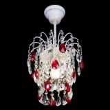 Люстра Зима журавлик красная (белая патина) в Магнитогорске Люстра Зима журавлик красная (белая патина) в Магнитогорске