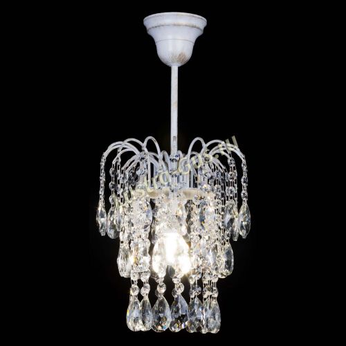 Люстра Зима шар белая в Магнитогорске Гусь Хрустальный