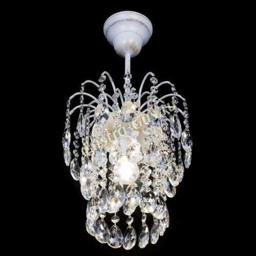 Люстра Зима шар белая в Магнитогорске Гусь Хрустальный