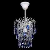 Люстра Зима журавлик синяя (белая патина) в Магнитогорске Люстра Зима журавлик синяя (белая патина) в Магнитогорске