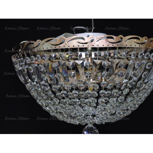 Люстра Анжелика 3 лампы в Магнитогорске Гусь Хрустальный