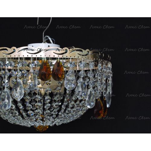 Люстра Анжелика журавлик чайная в Магнитогорске Гусь Хрустальный